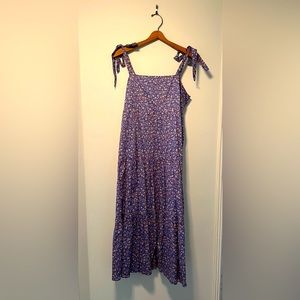 Madewell cotton maxi dress